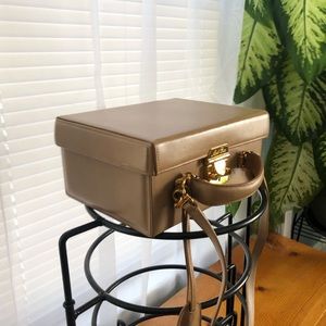 Mark Cross Grace Small Box Leather Crossbody bag